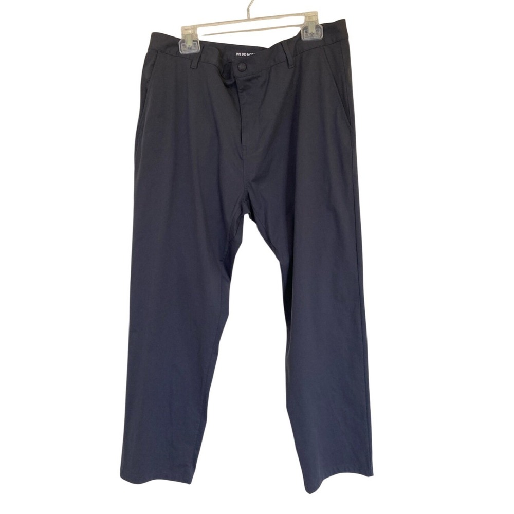 Rhone Men's Commuter Classic Navy Pants Size 38 Flat Front Straight Leg Casual
